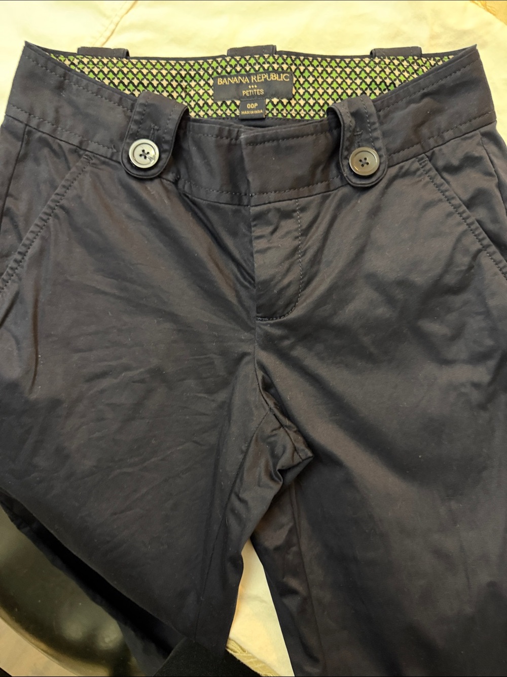 Banana Republic Ladies Dark Navy Dress pants